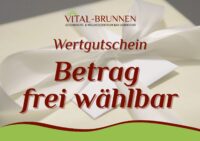Gutschein freier Betrag